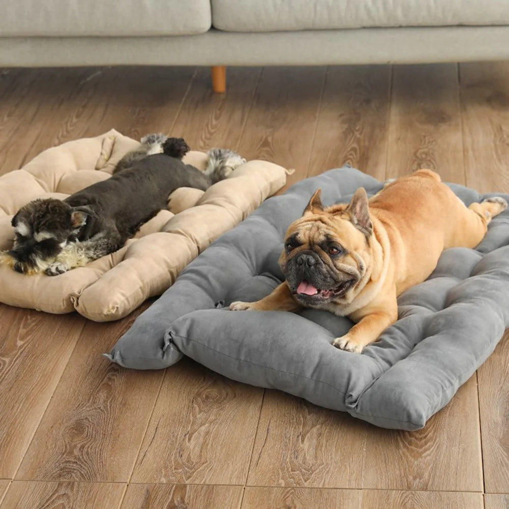 MATELAS POUR CHIEN CONFORTABLE AVEC HOUSSE DETACHABLE ET LAVABLE