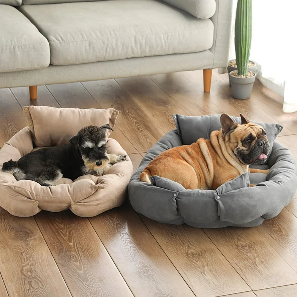 MATELAS POUR CHIEN CONFORTABLE AVEC HOUSSE DETACHABLE ET LAVABLE